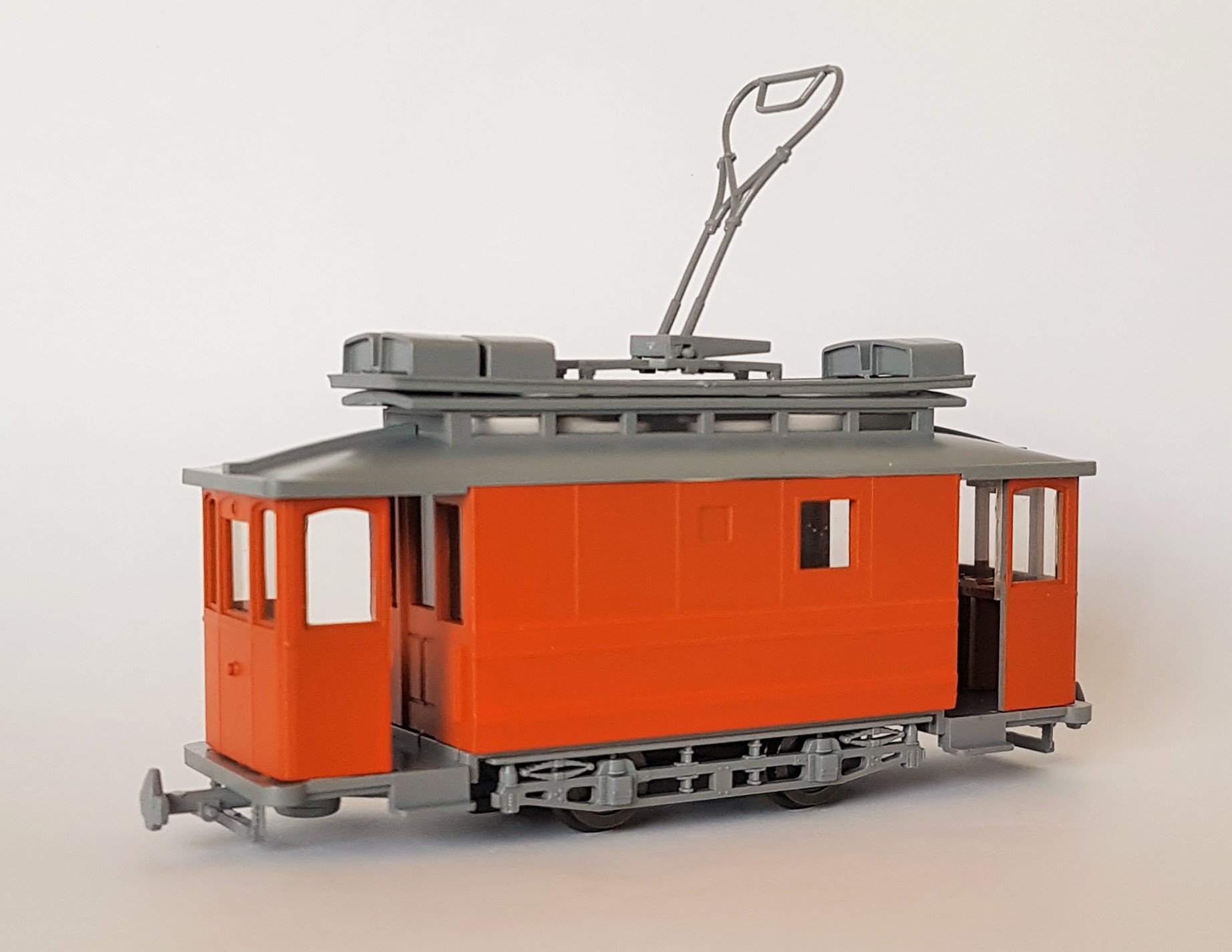 Arbeitstriebwagen neutral orange