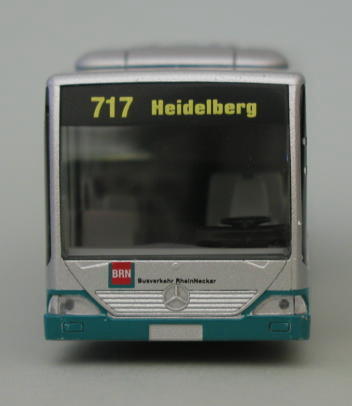 Modell S19:   CITARO Solobus - Busverkehr Rhein Neckar - Linie 717 Heidelberg
