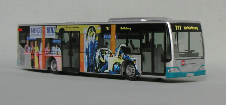 Modell S19:   CITARO Solobus - Busverkehr Rhein Neckar - Linie 717 Heidelberg