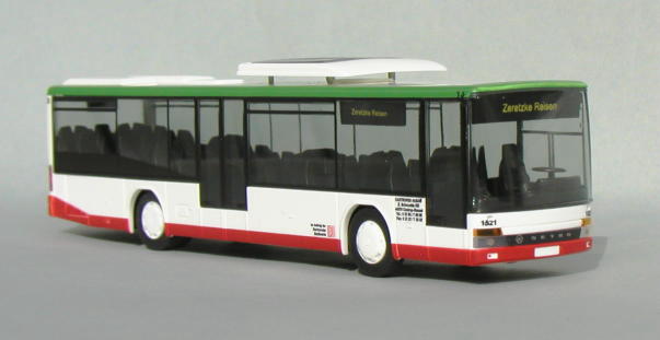 Modell S11:   SETRA  S 315 NF - Firma Zerezke - Wagennummer 1521 - Zielbeschilderung "Zeretzke Reisen"
